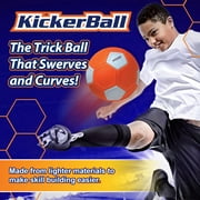 KickerBall Swerve Sports Soccer Ball, Orange