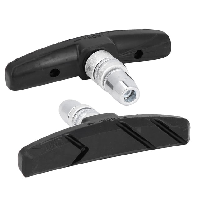 V Brake Pads,One Pair Rubber Mountain Bike Brake Pads V Brake Holder Shoes Smart Functionality