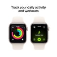 thumbnail image 5 of Apple Watch SE 3 [GPS + Cellular 40 mm] Smartwatch con caja de aluminio Starlight y correa deportiva Starlight - S/M. Rastreadores de actividad física y sueño, monitor de frecuencia cardíaca, pantalla, 5 of 5