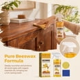 thumbnail image 6 of Beeswax Wood Polish Spray Natural Furniture Cleaner with Essential Oil Wax Restores Shine Removes Scuffs Protects Wood Surfaces for Furniture Tables Cabinets Floors (2PC), 6 of 7