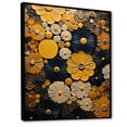 thumbnail image 2 of Designart "Sunny Blossom Ceramic Garden" Boho Pottery Floater Framed Wall Art Prints, 2 of 5