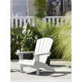 thumbnail image 6 of Keter Alpine Adirondack Resin Outdoor Furniture Chairs with Cup Holder Perfect for Patio Seating, 6 of 8