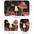thumbnail image 3 of Bathroom Shower Curtain sets and Rug Set, Autumn Harvest Pattern Printed on Bath Sets for Bathroom Accessories, Great for Master Bath Beach House Modern Home, 72 x 72 inches, 3 of 8