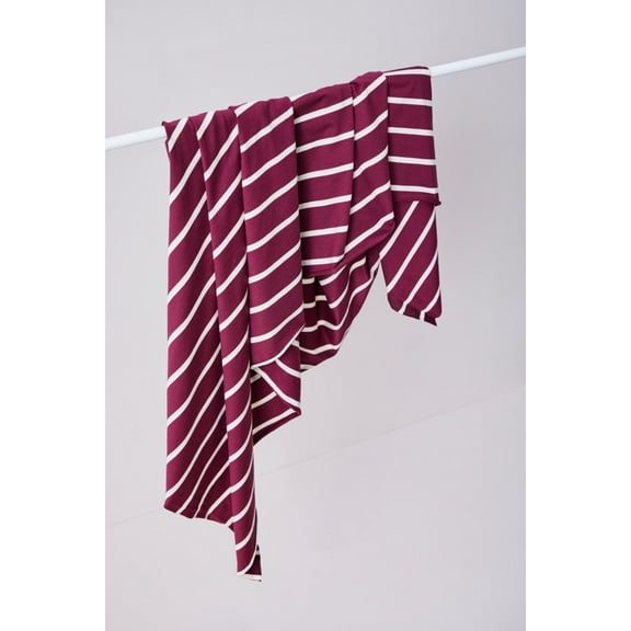 Meet MILK Nova Stripe Tencel Modal Cotton Jersey Stretch Fabric - per yard