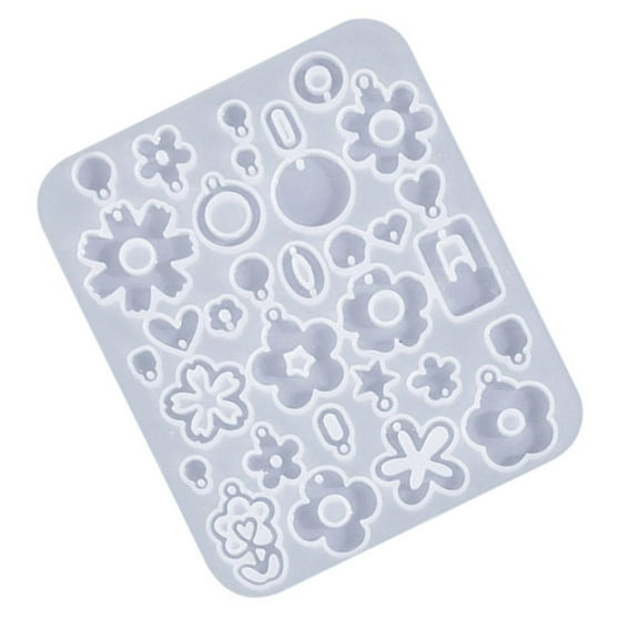 WE-POLUJ Tools/Flower Earrings Mold Eye Catching Ear Rings Silicone Resin Mould Customized Jewelry Making Moulds for Craft Lovers