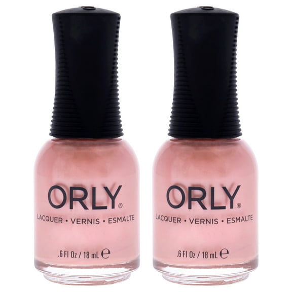 Orly Nail Lacquer - 20004 Toast The Couple - Pack of 2 , 0.6 oz Nail Polish
