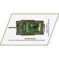thumbnail image 4 of Modelo de tanque COBI Colección Histórica de la Segunda Guerra Mundial M4A2E8 Sherman, 4 of 9