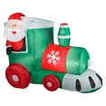 thumbnail image 1 of Airblown Inflatables Santa in Train Inflatable, 1 of 1