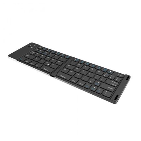 Rechargeable Folding Wireless Keyboard Portable Compact P2Q for Samsung Galaxy TabPRO 10.1 SM-T520 Tab 4 NOOK 10.1 (SM-T530) A 9.7 8.0 7.0 2 7 3 10.1 GT-P5210, S8 Plus S7 S6, S10e S10 Plus