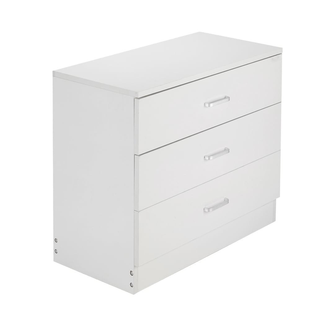 3-Drawer Dresser White