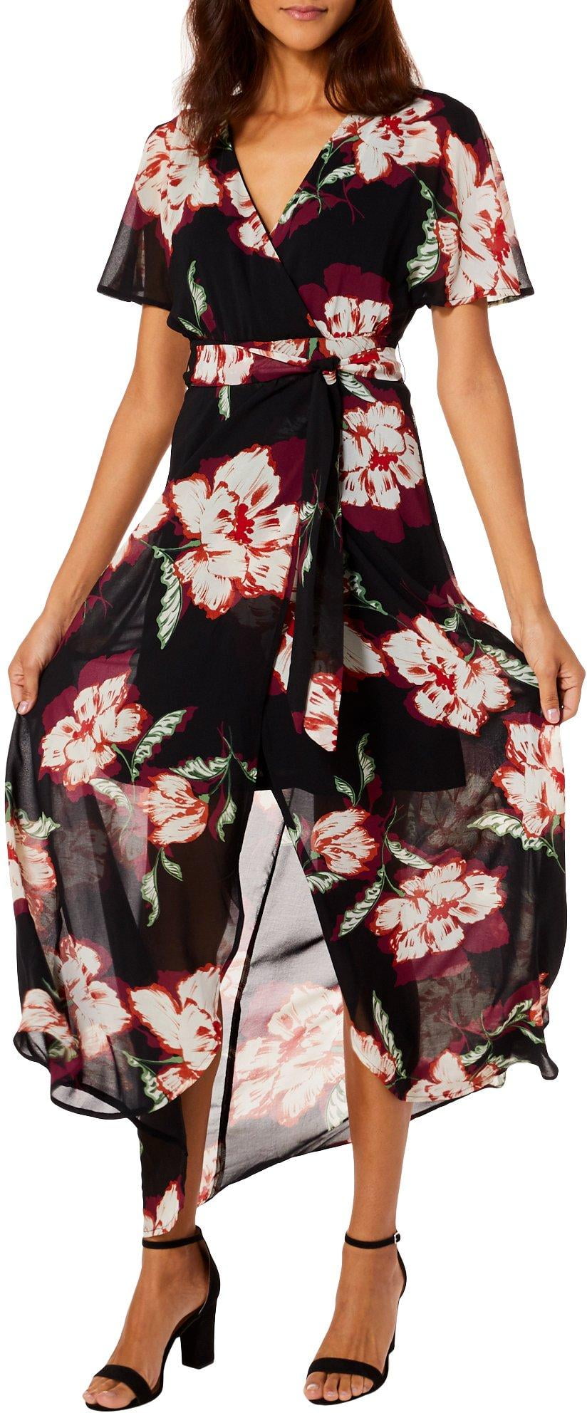 luxology wrap dress