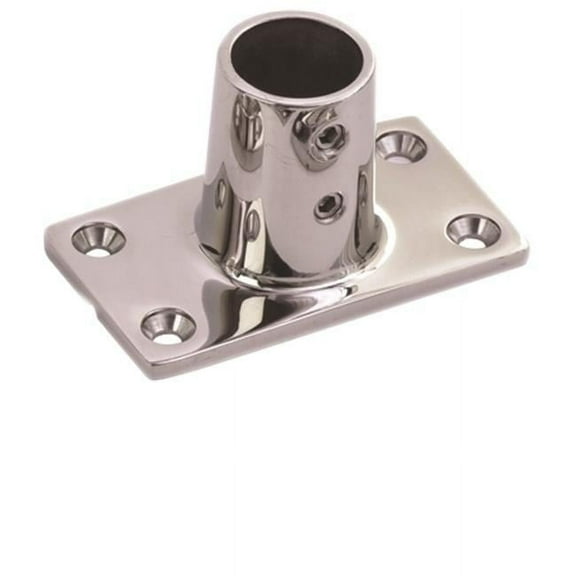 281901-1 1 in. 90 deg Rectangular Base Stainless Steel