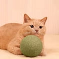 thumbnail image 5 of Large 10cm Catnip Ball for Cats, Natural Cat Toy for Dental Cleaning and Teeth Health, Interactive Catnip Chew Toy for Stress Relief, Cat Treats Ball for Kittens and Adult Felines Playtime, 5 of 6