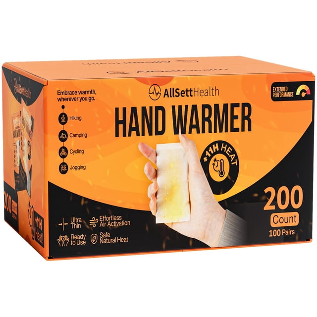 Calentadores de manos AllSett Health Natural Air activados durante 11 horas
