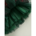 thumbnail image 7 of Sunisery Toddler Baby Girls Christmas Dress Ruffled Tulle Bowknot Plaid Party Pageant Princess Dresses Fall Clothes, 7 of 7