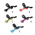 thumbnail image 3 of Greeniant Controlador de tubería Superficie pulida Asientos de bicicleta Palanca de cambios Accesorios mejorados Botón antideslizante Piezas de Ciclismo Negro/Rojo, 3 of 6