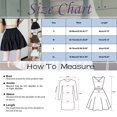thumbnail image 2 of Fsqjgq Tutu Skirt Gothic Skirts for Women Mini Skirt Long Denim Skirts for Women Y2K Bubble Skirt High Waisted Sweet A Line Flared Pleated Skirt Midi Tulle Petticoat Puffy Ruffle Skater Skirt M, 2 of 7