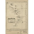 thumbnail image 1 of 24"x36" Gallery Poster, map of lesser antilles 1764 in french, 1 of 1