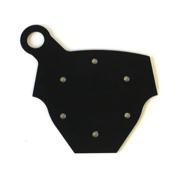 Assault Industries Black Push to Talk Communication Plate