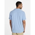 thumbnail image 3 of George Men's & Big Men's Regular Fit Microfiber Button-Up Shirt with Short Sleeves, Sizes XS-5XL, 3 of 5