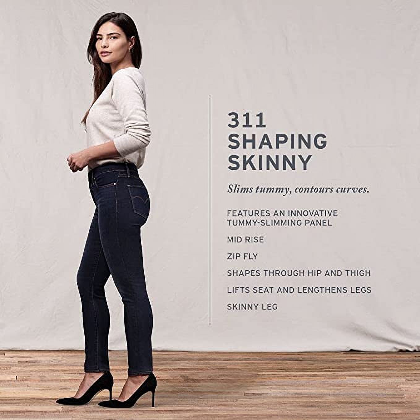 Levi’s Original Red Tab Women's 311 Shaping Skinny Jeans - image 3 of 4