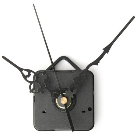 Vendor Mechanism - DIY Black Hands Spindle Quartz Wall Clock Movement Mechanism Repair Parts Home Room Office