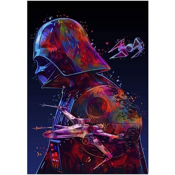 DIY 5D Anime Diamond Painting Kits for Adults and Kids,Anime Cartoon Round Diamond Game Art Full Drill Kit Dotz for Home Wall Decor (12x16inch)