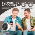 thumbnail image 2 of Auto Catcher megacom DuoMon3 para dos cuentas Bluetooth 20 m IPX7, 2 of 8