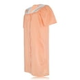 thumbnail image 5 of JEFFRICO House Dresses for Women with Pockets - Lightweight Breathable Short Sleeve Muumuu & Nightgowns - Snap Front Housecoat and Dusters for Women, 5 of 6