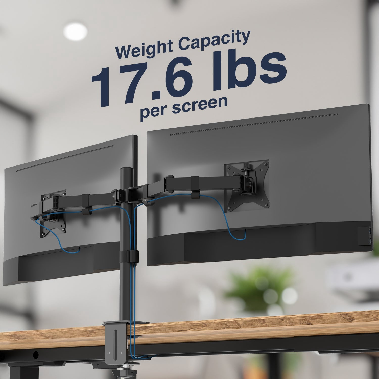 Desky Dual Eco Monitor Mount
