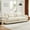 Cream, variant on Large Size Modern Two-seater Sofa with Bolstered Armrests, Velvet 2-Seater Sofa with Waist Pillows and Throw Pillows, Suitable for Living Room, Loft, Working Spaces, Hallway and Bedroom (Grey)