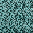 thumbnail image 1 of oneOone Cotton Poplin Turquoise Blue Fabric Asian Ikat Sewing Fabric By The Yard Printed Diy Clothing Sewing Supplies 56 Inch Wide, 1 of 4
