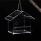 thumbnail image 4 of Comedero Automático Colgante para Pájaros | Diseño Impermeable para Exteriores, Ideal para Aves de Bosque y Jardín | Material Acrílico con Dispensador de Fácil Llenado | Atrae a La Fauna para Su Obse, 4 of 7
