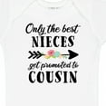 thumbnail image 4 of Inktastic Only the Best Nieces Get Promoted to Cousin Boys or Girls Baby Bodysuit, 4 of 5