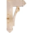 thumbnail image 3 of Ekena Millwork 5 1/2"W x 18"D x 30"H Westlake Arts & Crafts Smooth Bracket, Douglas Fir, 3 of 4