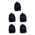 thumbnail image 1 of relayinert Trendy Backpack For School Unisex Multifunctional Practical Gifts Sturdy And Durable School Backpack black 5Set, 1 of 6