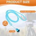 thumbnail image 2 of Uxcell Camera Wrist Strap Lanyards, Camera Hand Wristband Straps with Screw for Action Cameras 360 Selfie Stick Blue 16.54 inch, 2 of 7