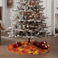 thumbnail image 6 of Bingfone Christmas Tree Skirt Mat Christmas Decoration Interior 30"-Sunflower, 6 of 8