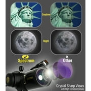 SpectrumOI 70mm Premium Maksutov Telescope for Kids 8-12, Telescope for Beginners, Telescope for Adults, Christmas Gift