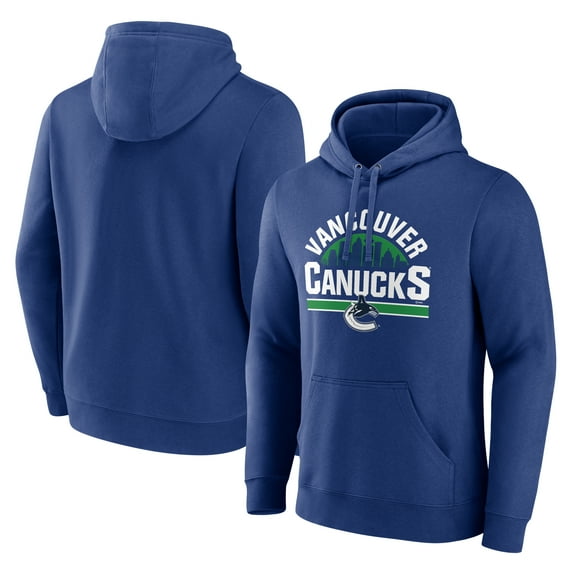 Men's Blue Vancouver Canucks Represent Pullover Hoodie
