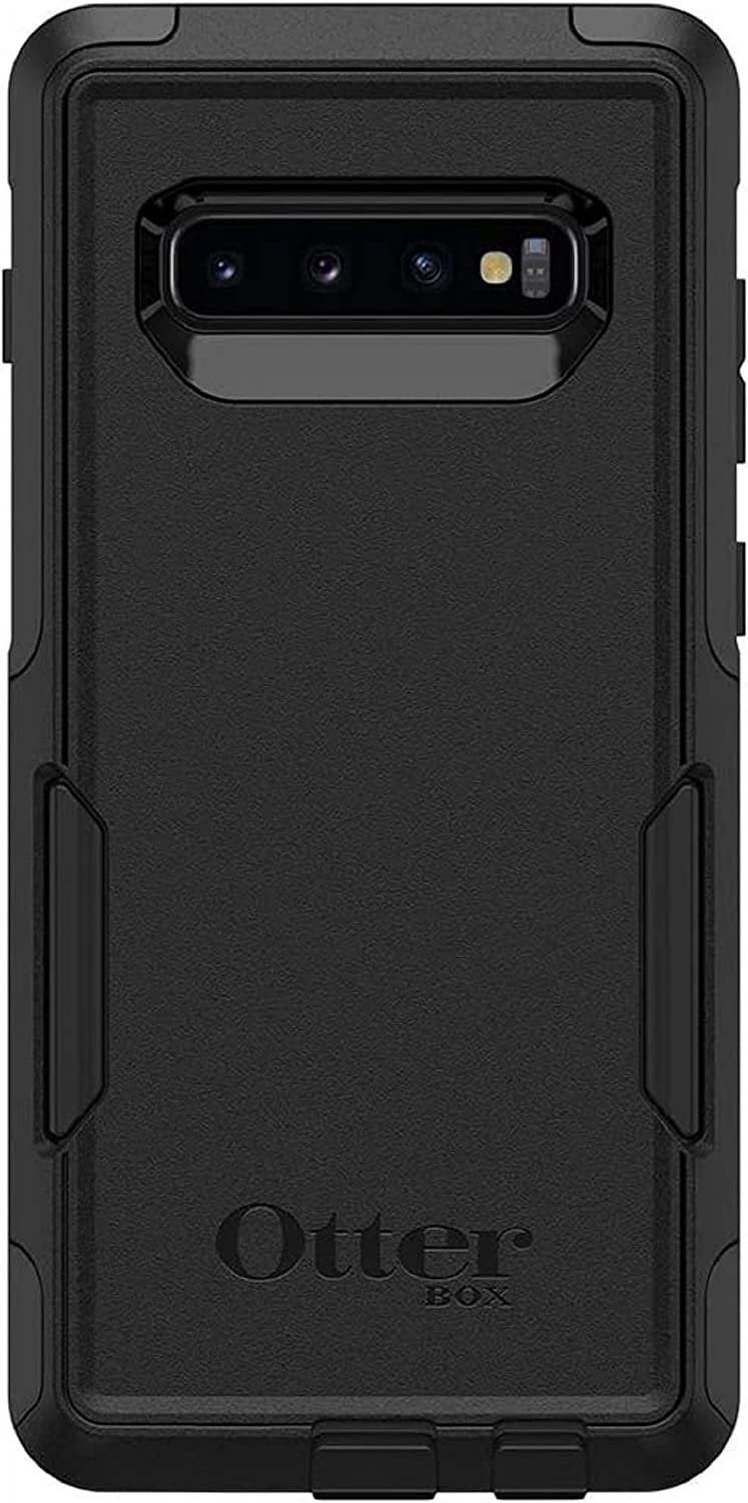 OtterBox Commuter Shock-Absorbent Cell Phone Case for Galaxy S10 Plus, Black