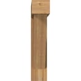 thumbnail image 2 of Ekena Millwork 8"W x 38"D x 38"H Traditional Block Rough Sawn Bracket w/ Offset Brace, Western Red Cedar, 2 of 25
