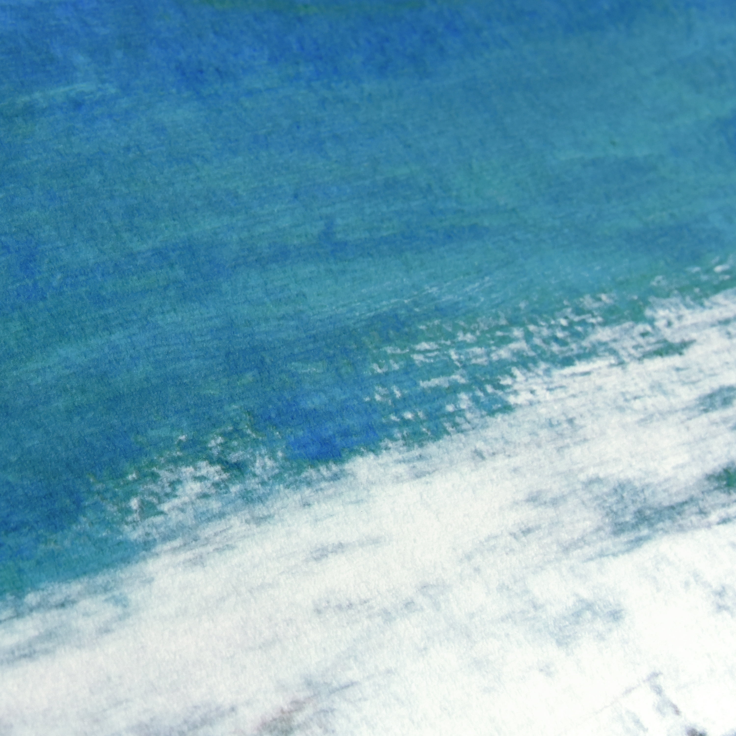 Horizons Across the Blue Washable Color Block Art Area Rug size 5'x8'