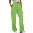 thumbnail image 2 of Women's Workwear Sweatpants Casual Loose Fleece High Waist Jogger Pants Ladies Sweatpants Casual Pants Yoga Pants Homewear, 2 of 6