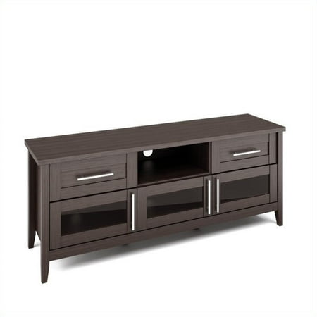 - Atlin Designs Extra Wide TV Bench in Espresso