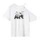 thumbnail image 1 of Camiseta para mujer con cuello redondo, ropa de verano, tops para desplazamientos, viajes en la playa M, 1 of 7