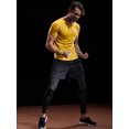 thumbnail image 6 of NELEUS Mens Dry Fit Mesh Athletic Shirts 3 Pack,Blue+Red+Yellow,US Size M, 6 of 6