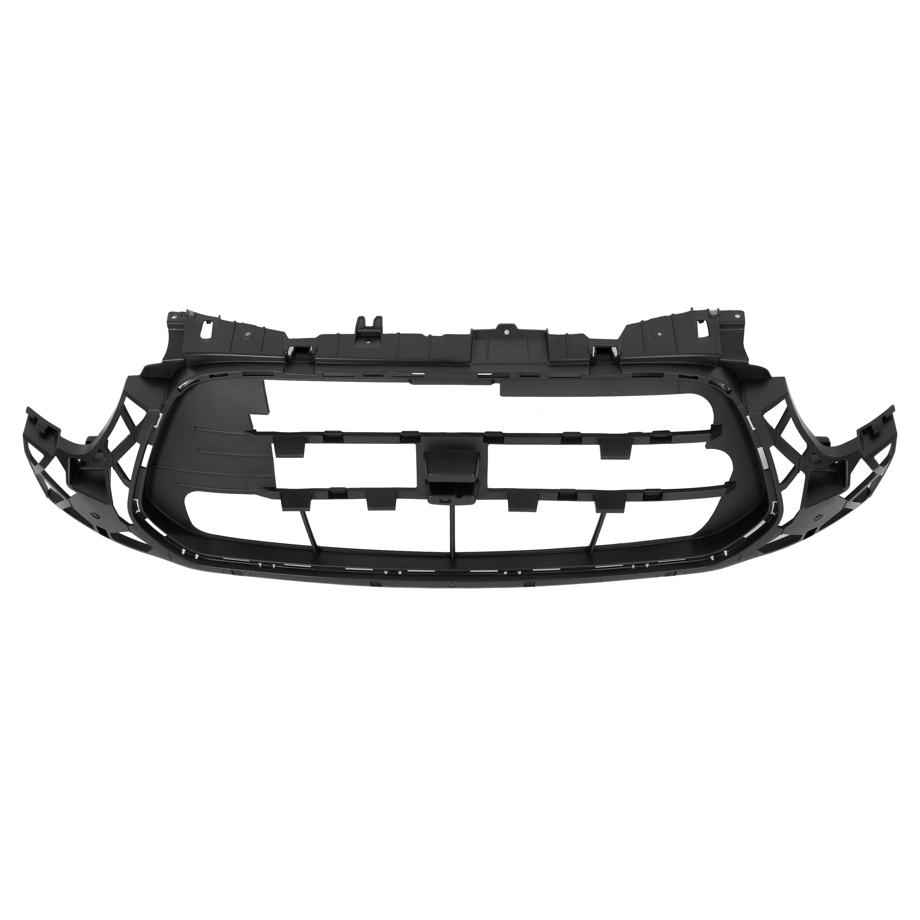 Chrome & Black Front Grille For 2015-2019 Ford Transit 150/250/350 – Horizontal Billet Style – Yibei-tech
