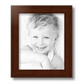thumbnail image 2 of ArtToFrames 8.5x11 Inch Walnut Picture Frame, This Brown Wood Poster Frame is Great for Your Art or Photos, Comes with Regular Glass (4105), 2 of 8
