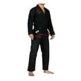 thumbnail image 2 of Fuji Submit Everyone Edition Suparaito Brazilian Jiu Jitsu BJJ Gi - Black/Red (A3), 2 of 5